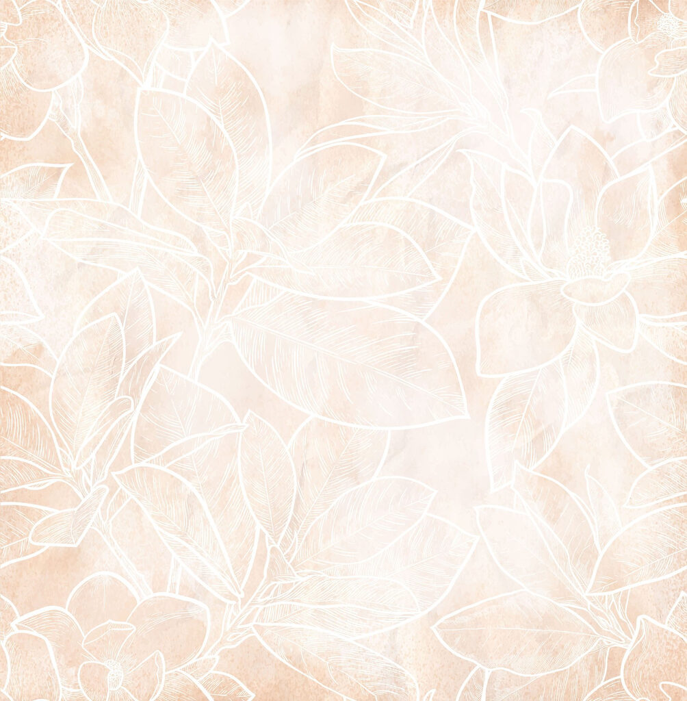 Disegno a linee bianche di fiori Disegno a linee bianche di fiori
