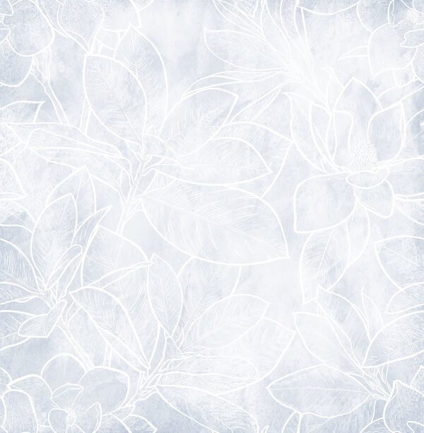 Motivo floreale bianco su sfondo bianco Motivo floreale bianco su sfondo bianco