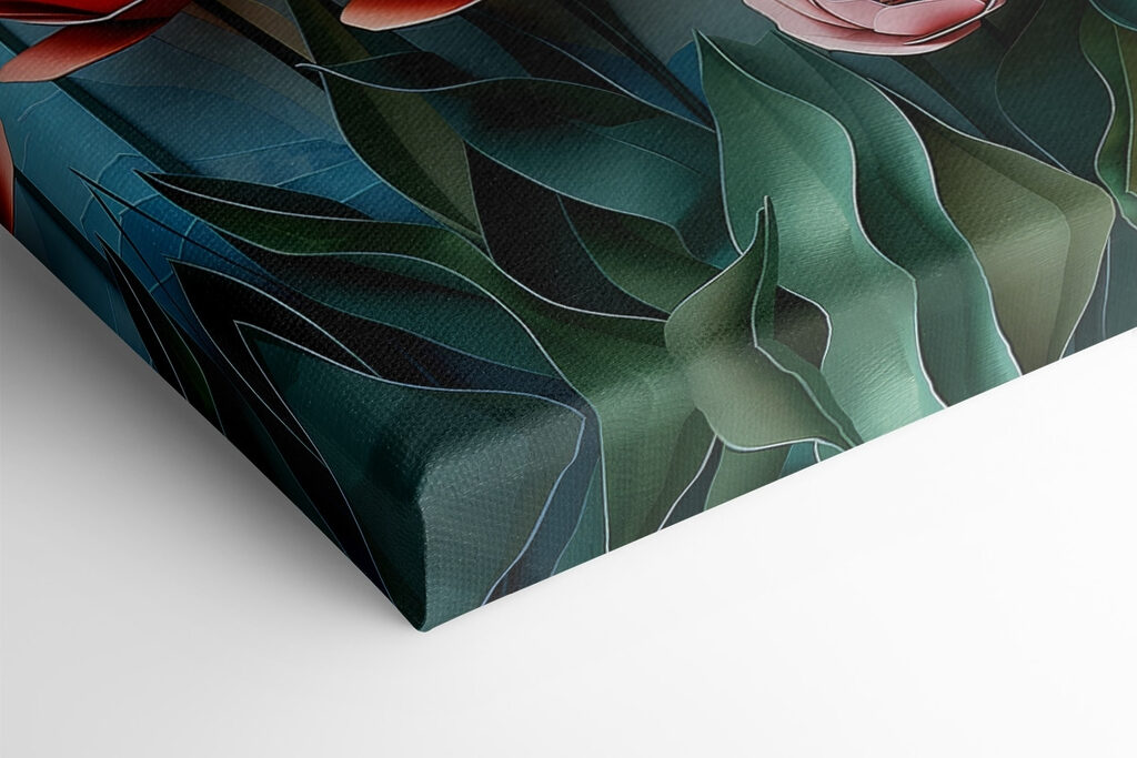 Group of paper flowers