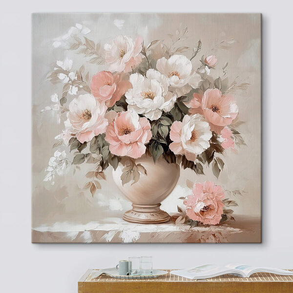 Quadri Dipinto di fiori in un vaso