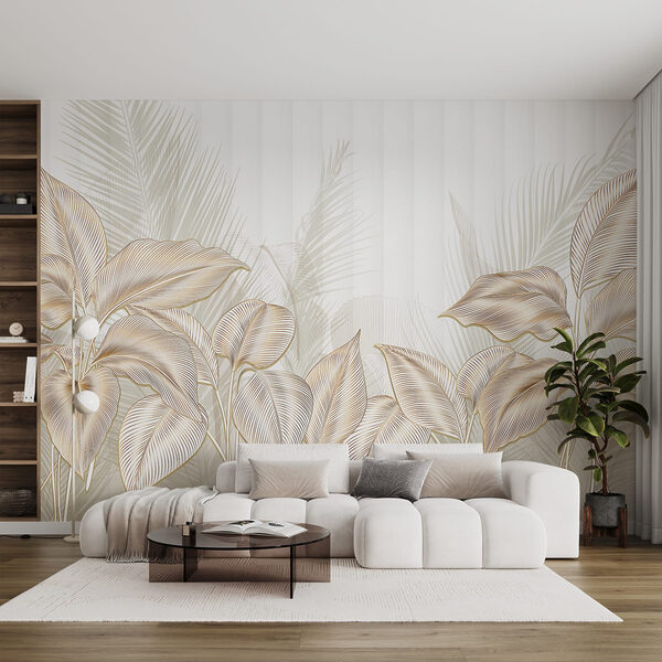 Elegante display di line art botaniche. Elegante display di line art botaniche.