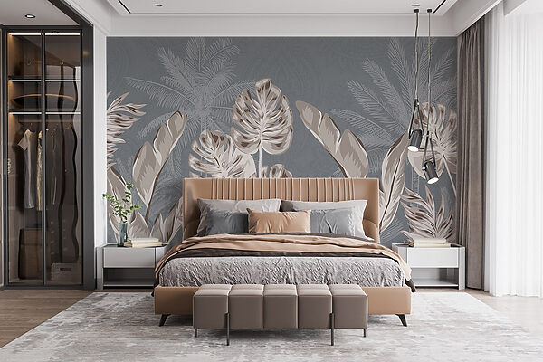 Elegante design botanico dalle tonalità tenui Elegante design botanico dalle tonalità tenui