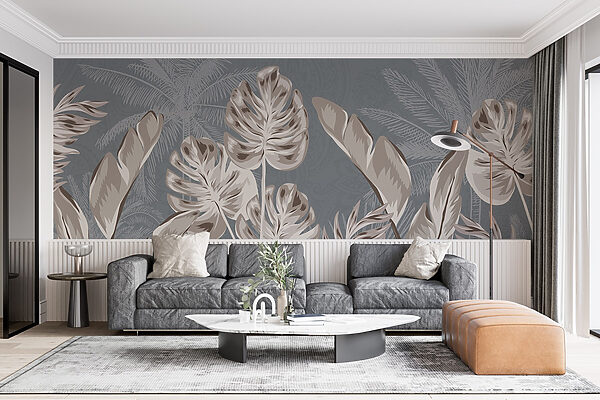 Elegante design botanico dalle tonalità tenui Elegante design botanico dalle tonalità tenui