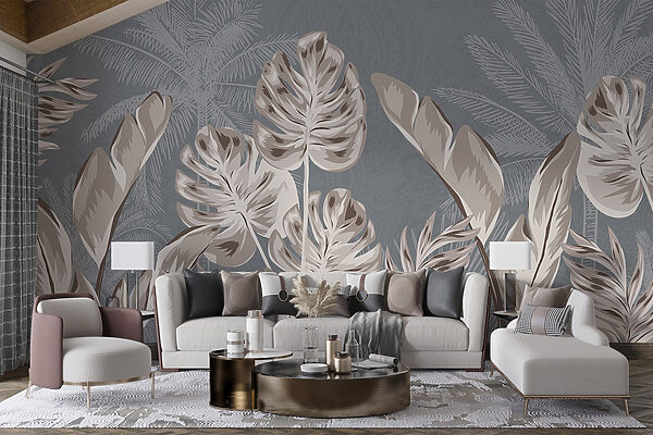 Elegante design botanico dalle tonalità tenui Elegante design botanico dalle tonalità tenui