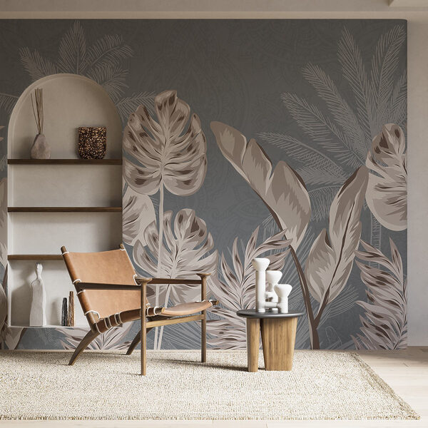 Elegante design botanico dalle tonalità tenui Elegante design botanico dalle tonalità tenui