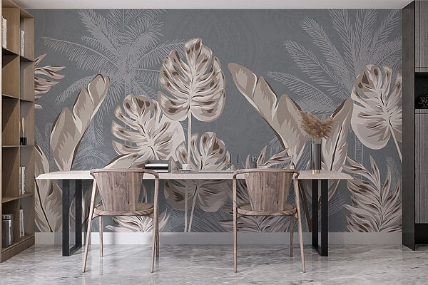 Elegante design botanico dalle tonalità tenui Elegante design botanico dalle tonalità tenui