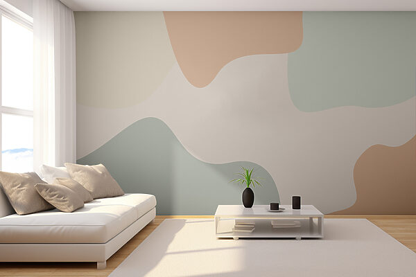 Sfondo colorato con forme diverse Sfondo colorato con forme diverse