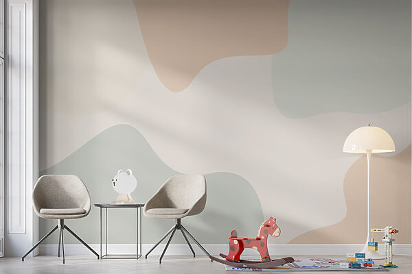Sfondo colorato con forme diverse Sfondo colorato con forme diverse