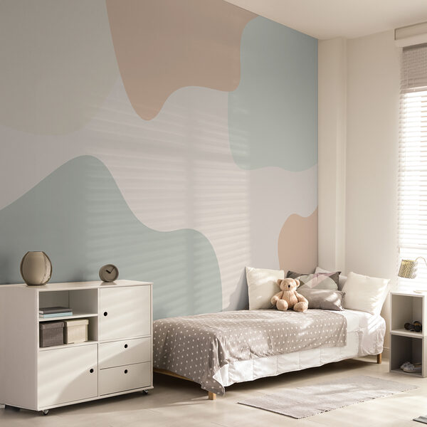 Sfondo colorato con forme diverse Sfondo colorato con forme diverse