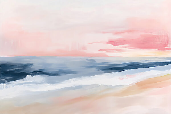 Pittura di una spiaggia Pittura di una spiaggia