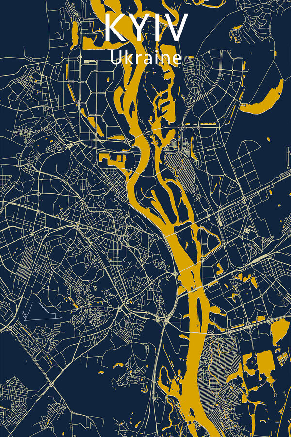 Map of a city
