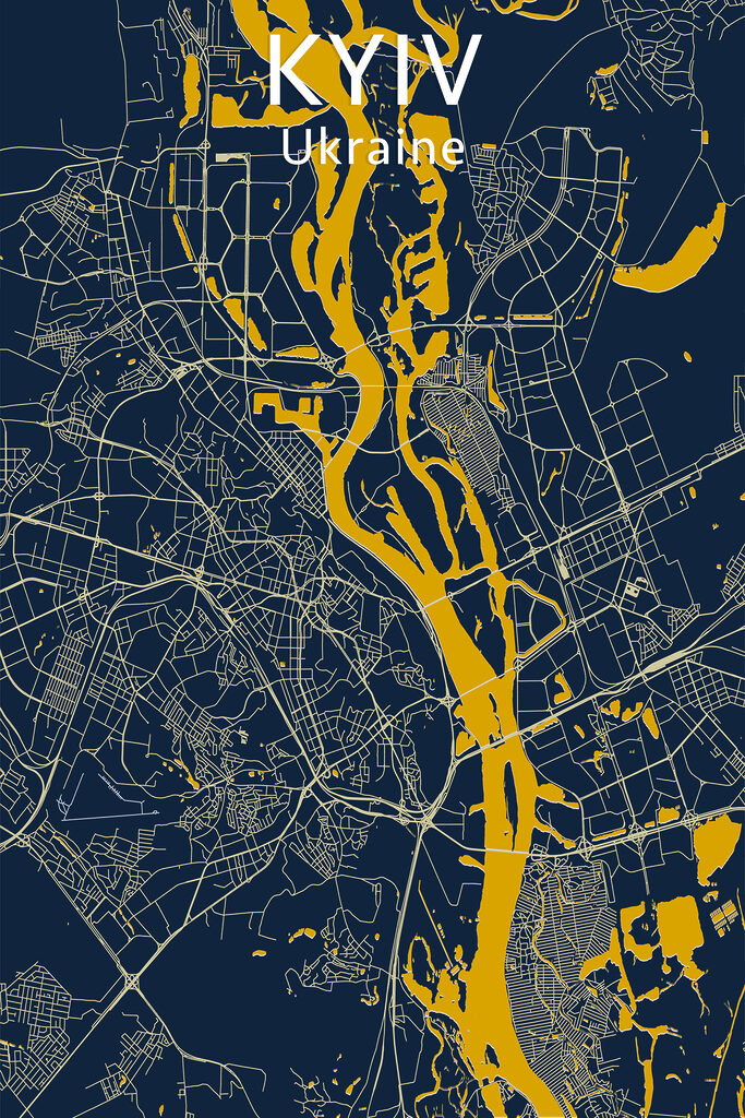 Map of a city