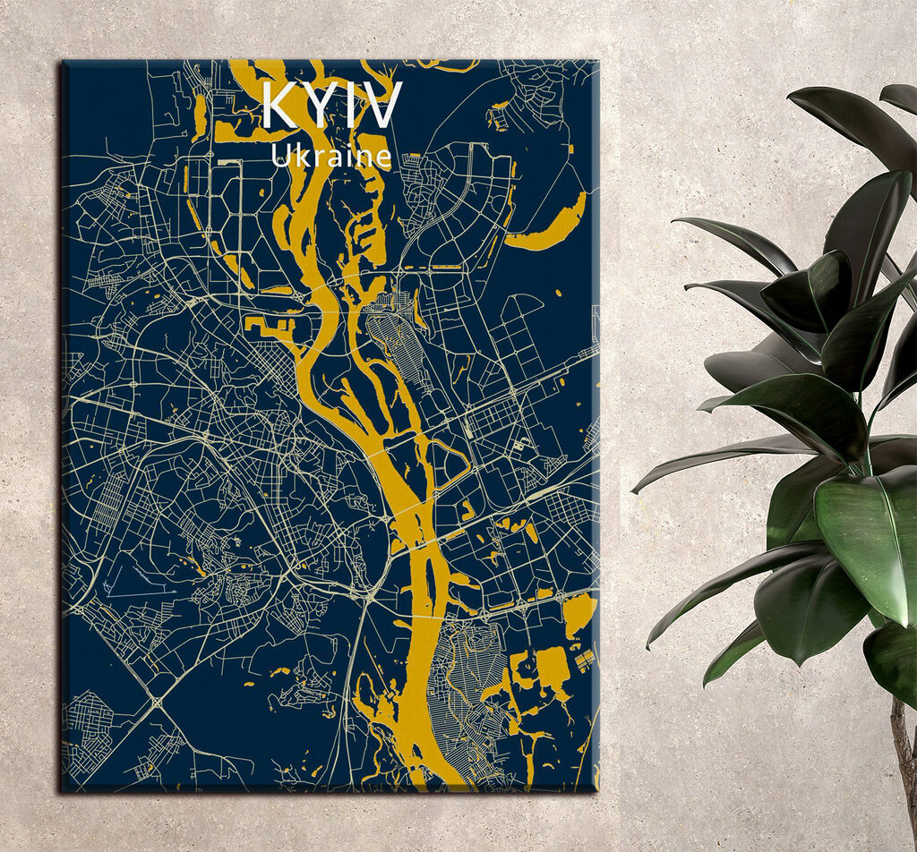 Map of a city
