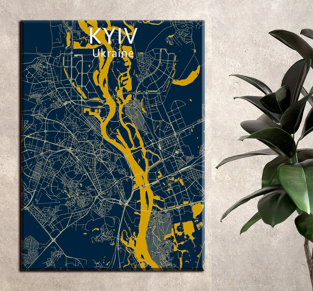 Map of a city