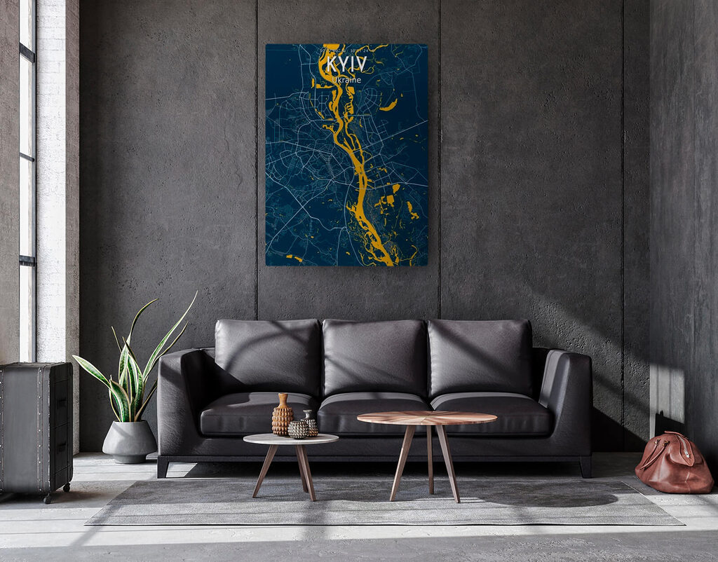Map of a city