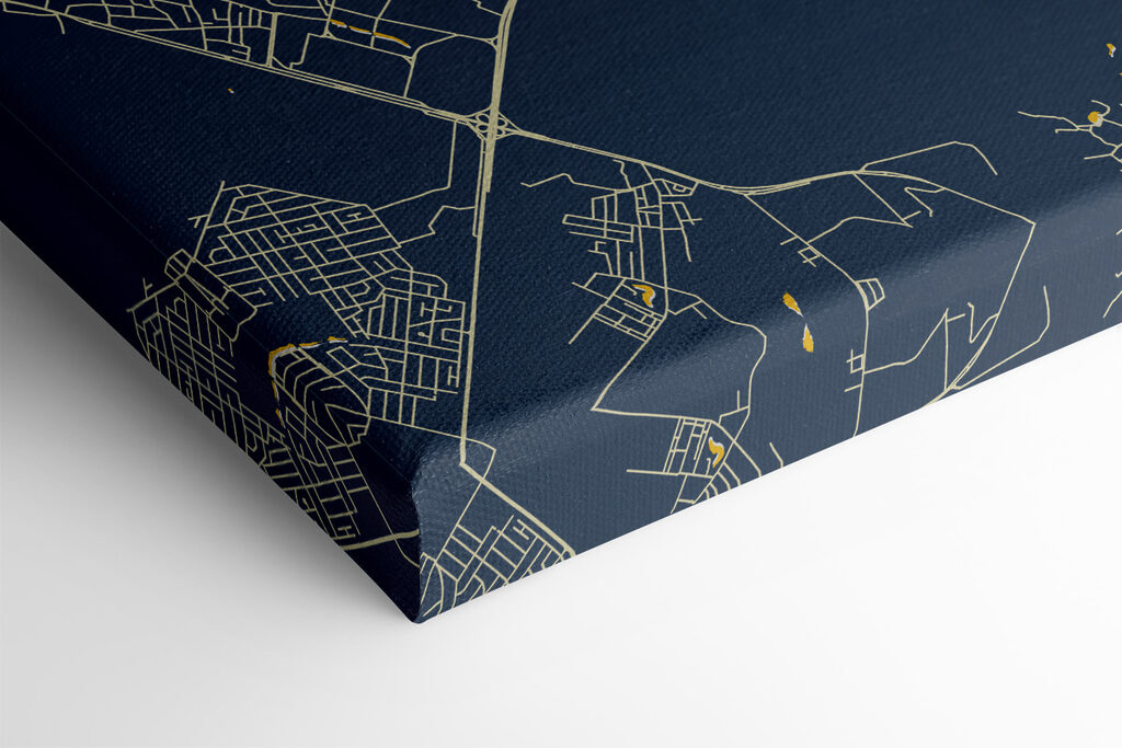 Map of a city