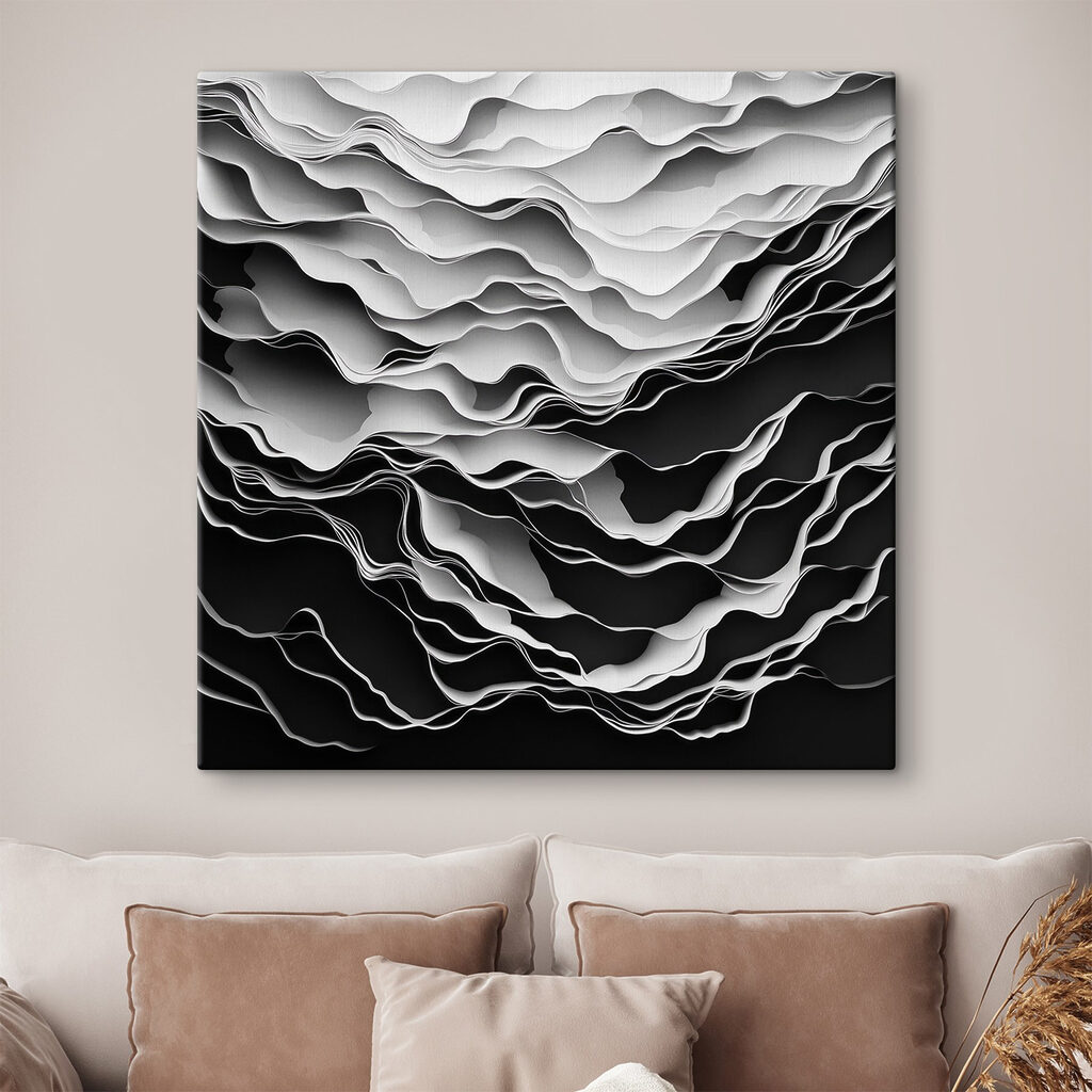 Black and white image of a white and black background Black and white image of a white and black background