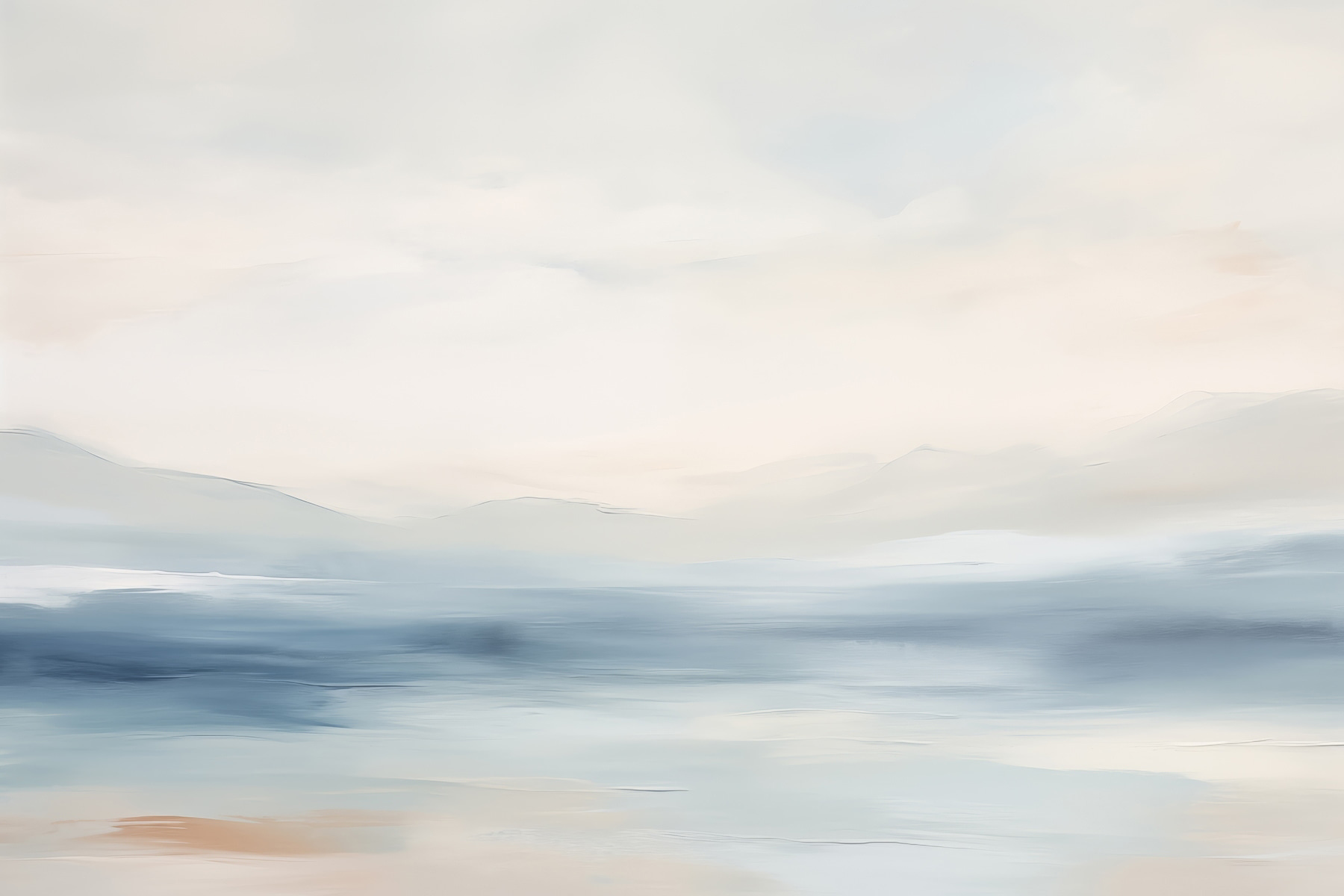 Water with a cloudy sky Water with a cloudy sky