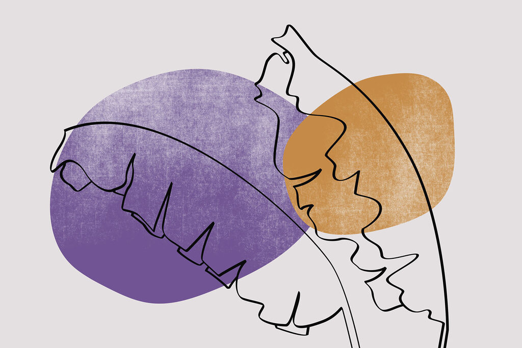 Disegno di una foglia Disegno di una foglia