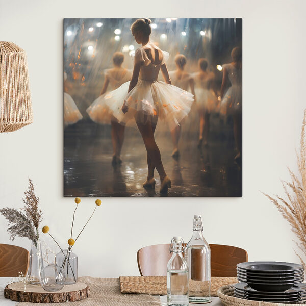 Group of women in white tutu