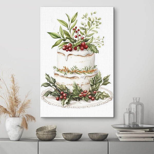Quadri Quadri Torta con frutti di bosco e foglie (COD: s41945)