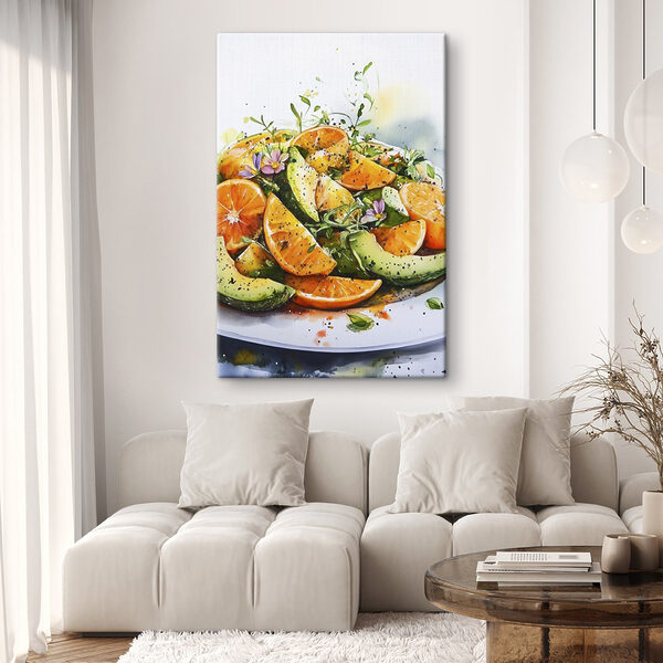 Quadri Quadri Piatto di frutta e verdura (COD: s41957)