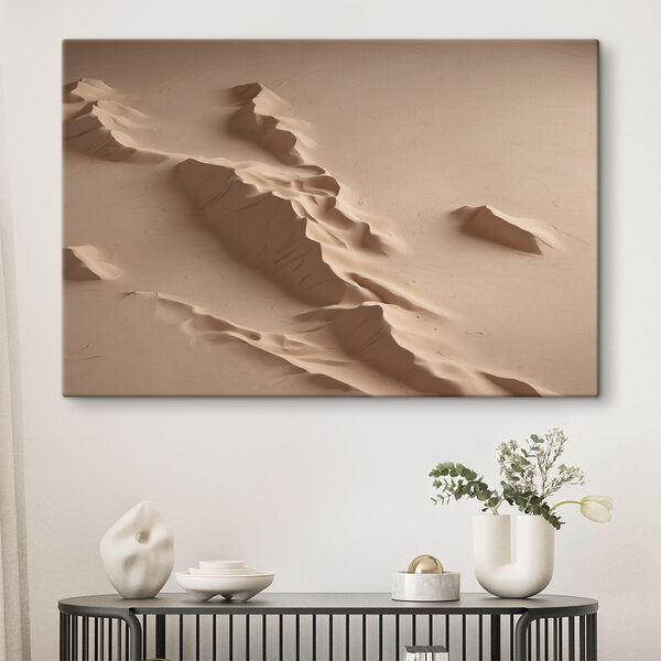 Sand dune with a few hills