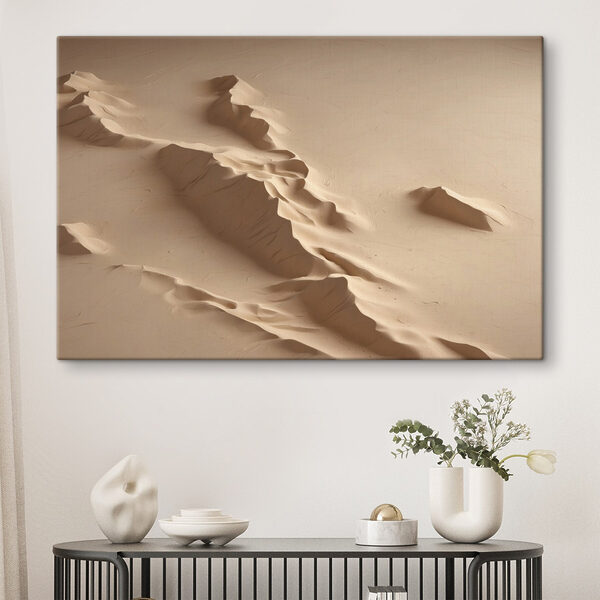 Sand dune with a few hills