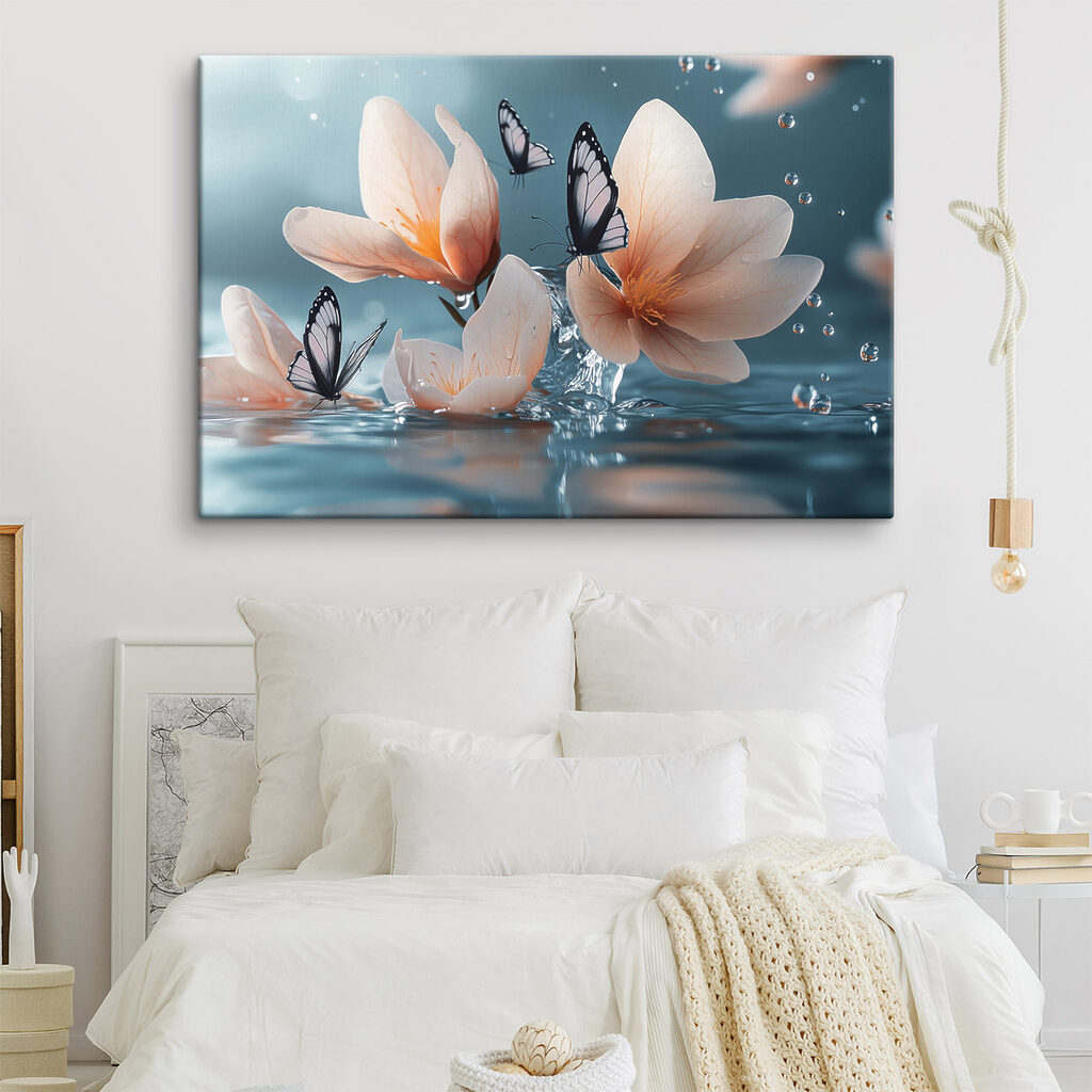 Butterflies on flowers and water Butterflies on flowers and water