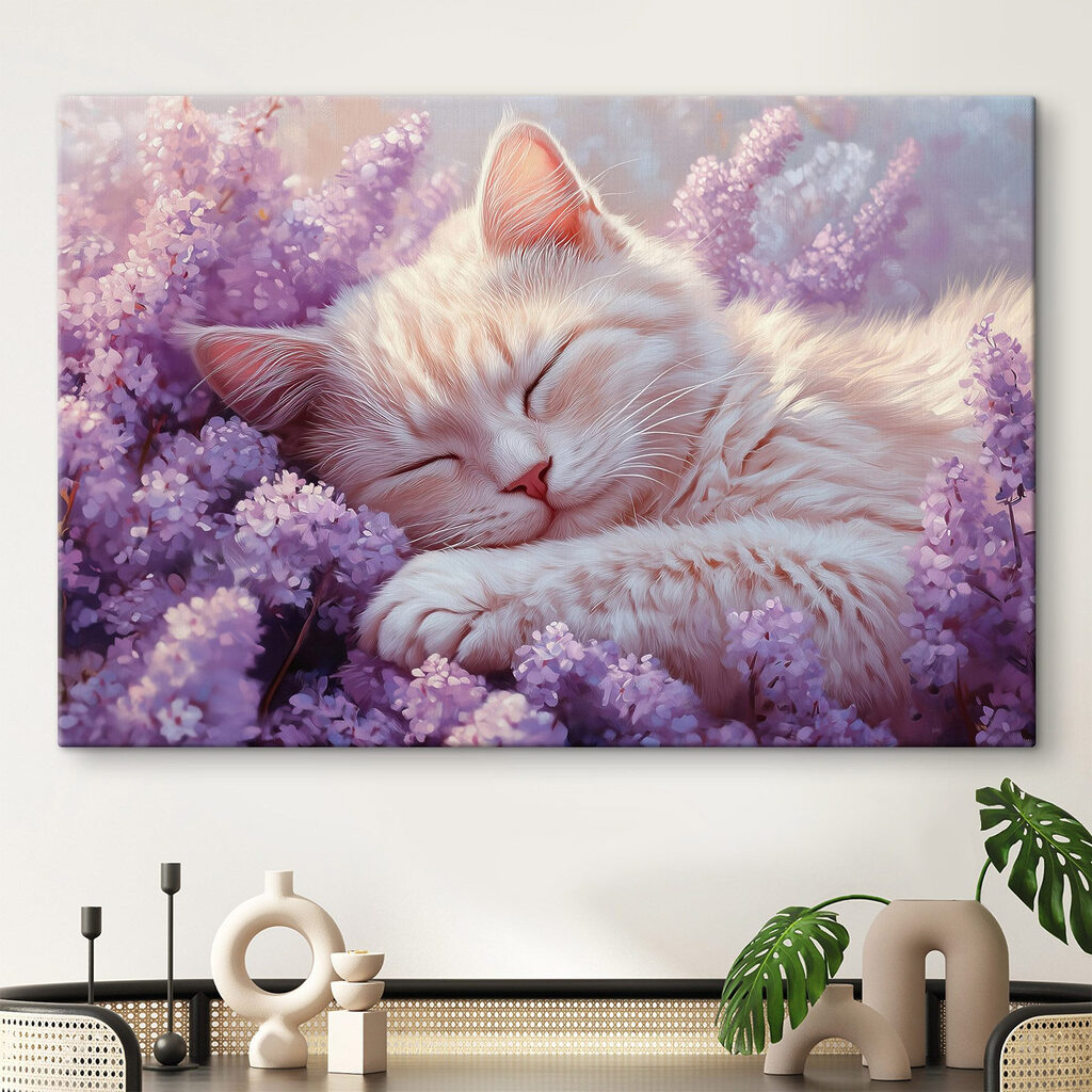 Gatto che dorme in un'aiuola s42012pig115m 1024x1024 - Gatto che dorme in un'aiuola - tegory