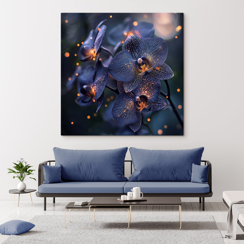 Elegant orchids in soft ambiance Elegant orchids in soft ambiance