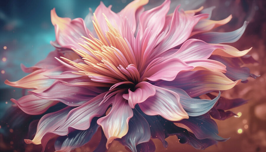 Una splendida fioritura dai colori tenui