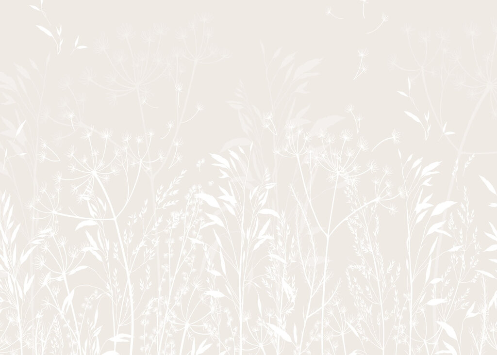 Motivo floreale bianco su sfondo bianco Motivo floreale bianco su sfondo bianco