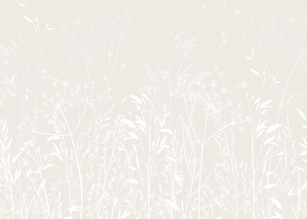 Motivo floreale bianco su sfondo bianco Motivo floreale bianco su sfondo bianco