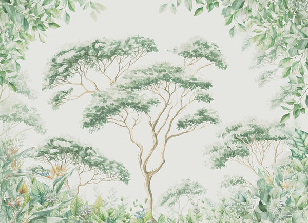Pittura di alberi e piante Pittura di alberi e piante
