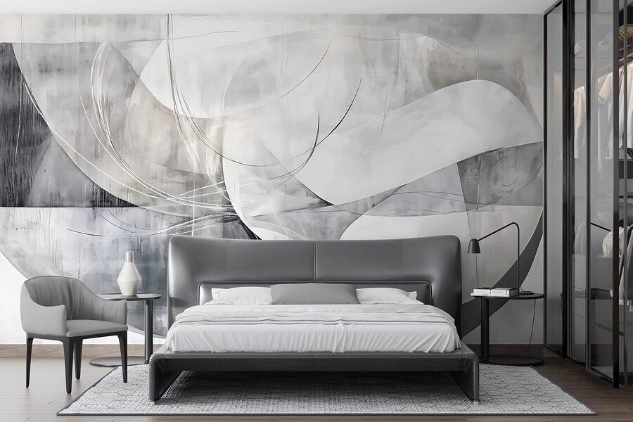 Arte in bianco e grigio
