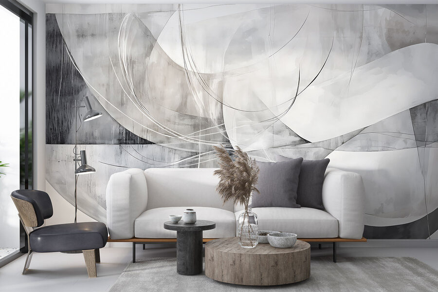 Arte in bianco e grigio