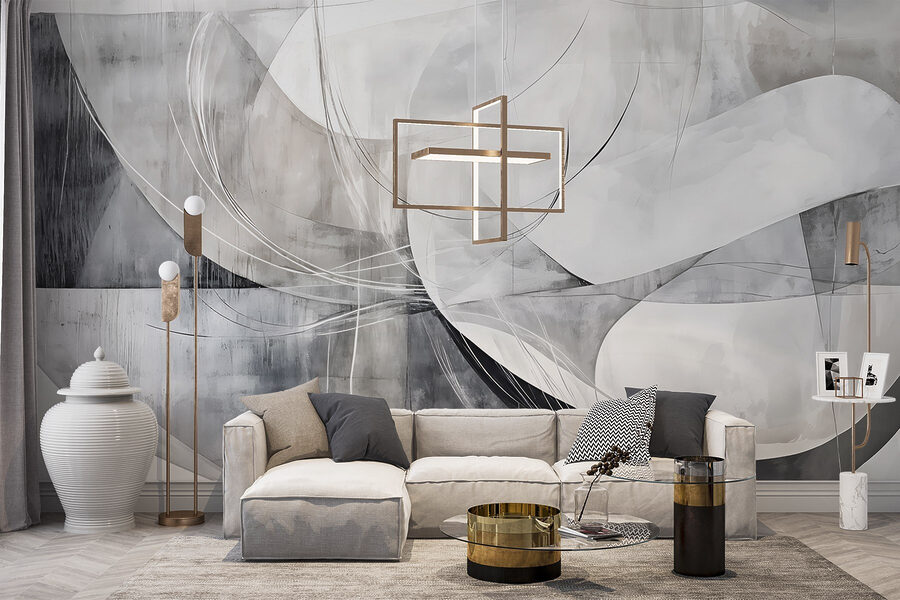 Arte in bianco e grigio