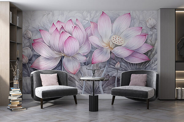 Pittura di fiori rosa Pittura di fiori rosa