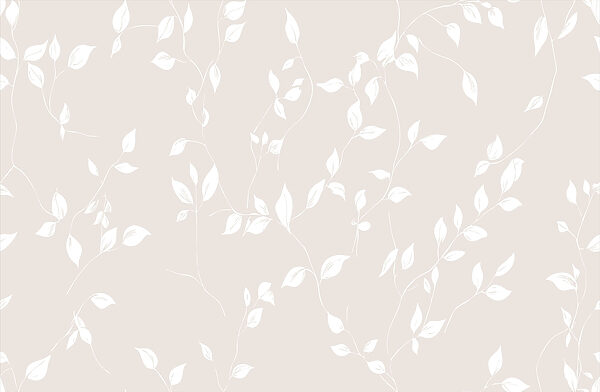 Foglie bianche su sfondo bianco Foglie bianche su sfondo bianco