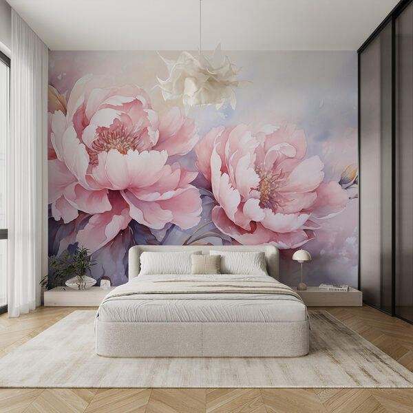 Pittura di fiori rosa Pittura di fiori rosa