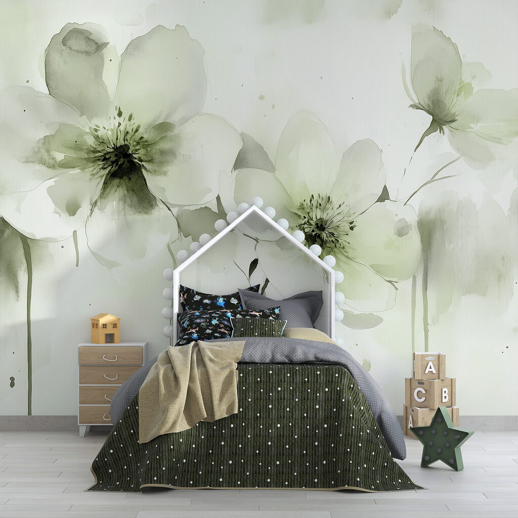 Soft blooms in delicate pastel tones