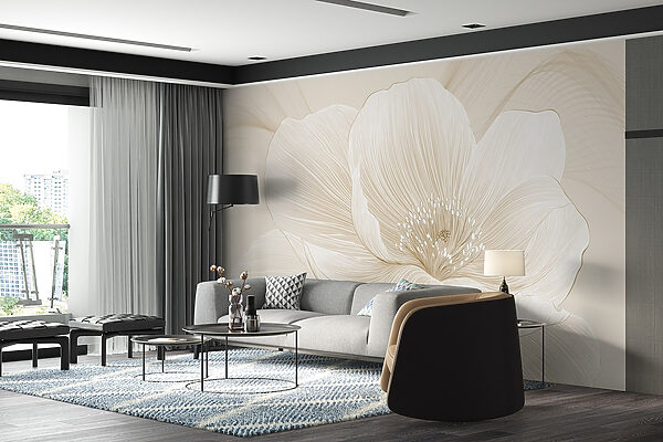 Linee delicate che definiscono la bellezza floreale Linee delicate che definiscono la bellezza floreale