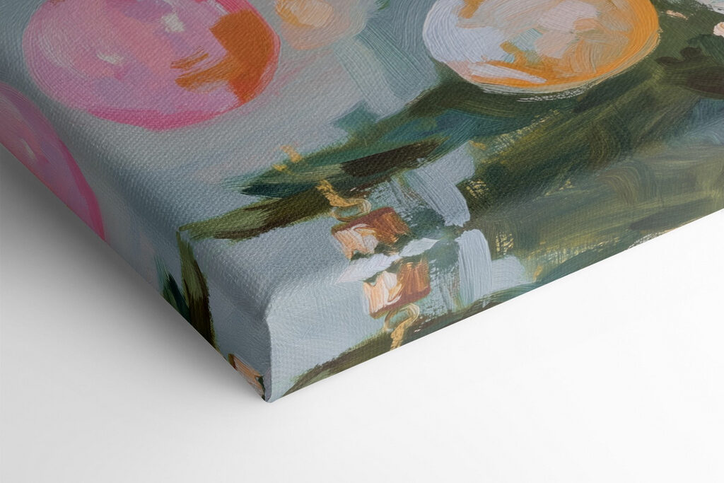 Painting of a christmas tree
