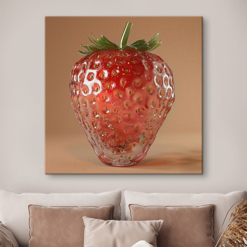 Strawberry in a unique style Strawberry in a unique style