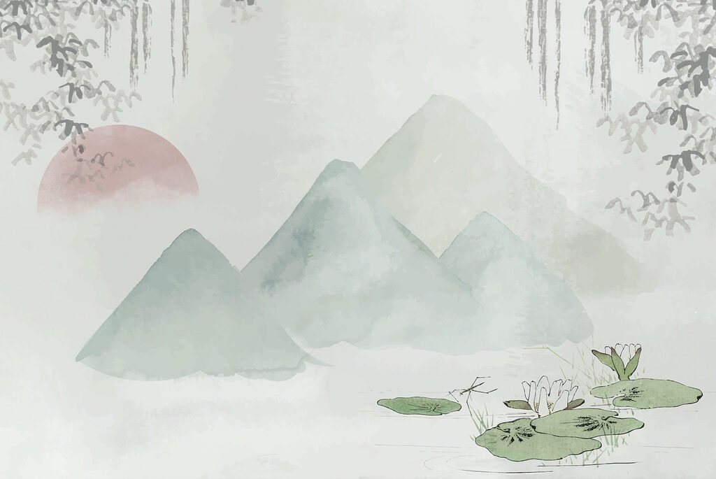Pittura di montagne e acqua Pittura di montagne e acqua