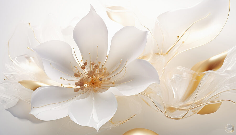 Petali delicati con accenti eleganti