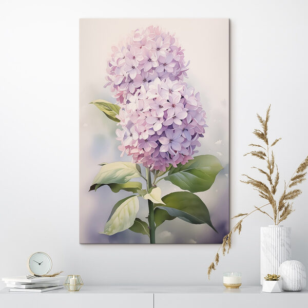 Delicate blooms in soft pastel hues