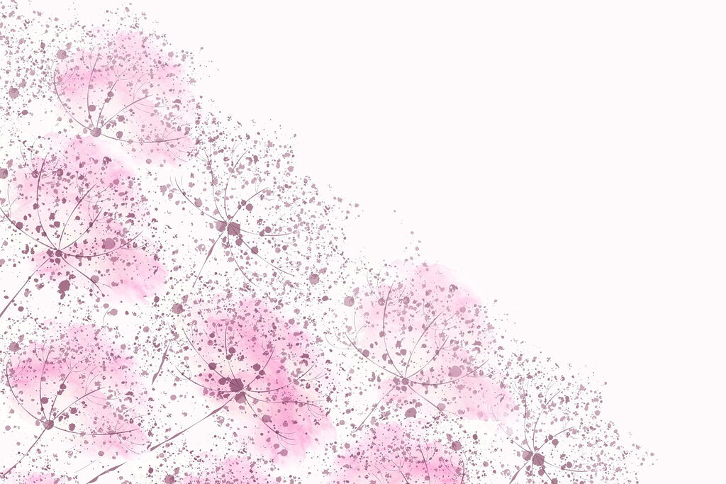 Pink flowers with purple spots Pink flowers with purple spots