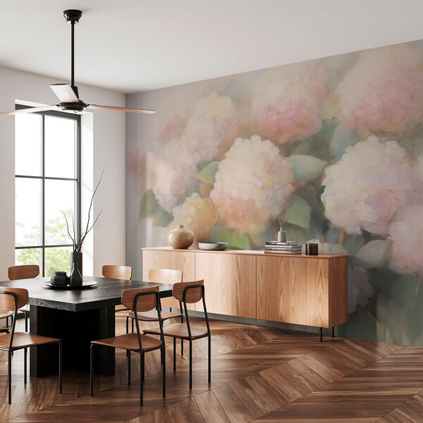 Pittura di fiori su sfondo bianco Pittura di fiori su sfondo bianco